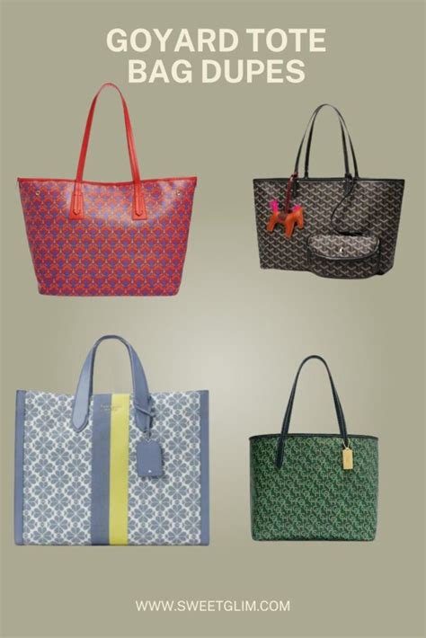 tory burch vs goyard|goyard tote bag alternative.